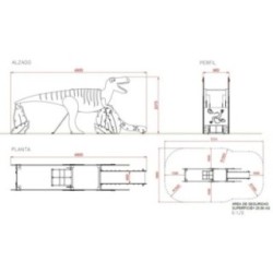 Parque infantil VELOCIRAPTOR