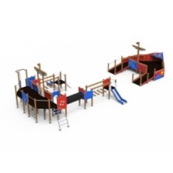 Parque infantil Adaptado BARCO TRANSATLÁNTICO