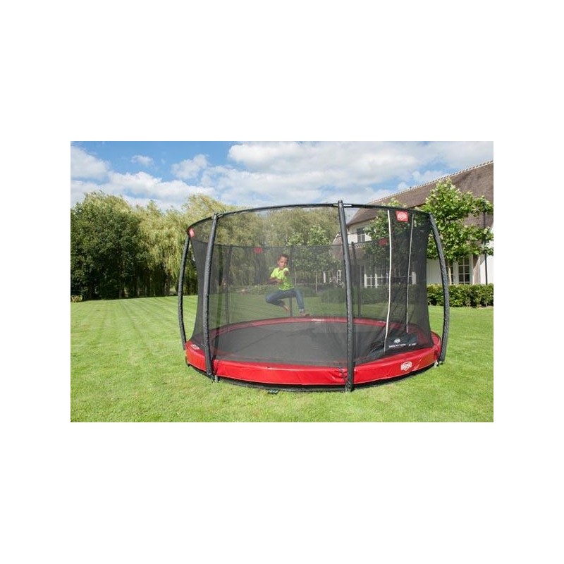 Cama elástica BERG InGround Elite 330 + Red Deluxe