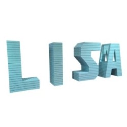 Parque Letra gigante MASGAMES ALPHAPLAY pintada