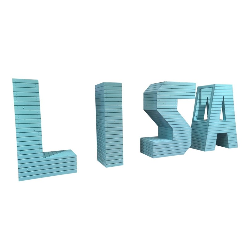 Parque Letra gigante MASGAMES ALPHAPLAY pintada