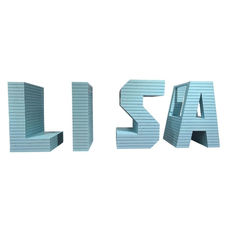 Parque Letra gigante MASGAMES ALPHAPLAY pintada