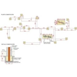 Parque de madera de robínia MIKADO URGELL