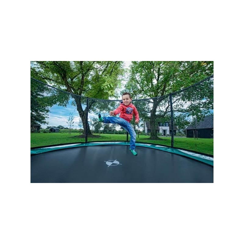 Trampolim BERG InGround Elite 380 + Rede Deluxe