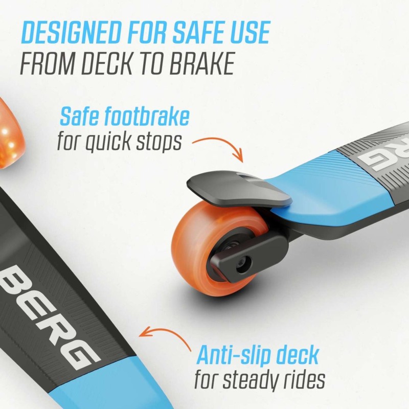 Patinete BERG Nexo Lights Azul