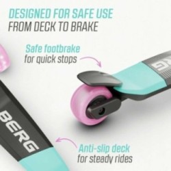 Patinete BERG Nexo Lights Menta