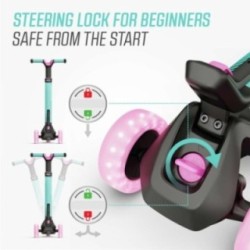 Patinete BERG Nexo Lights Menta