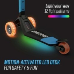 Patinete BERG Nexo Lights Plataforma LED Azul
