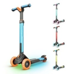 Patinete BERG Nexo Lights Plataforma LED Azul