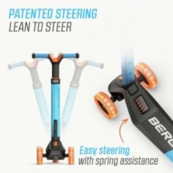 Patinete BERG Nexo Lights Plataforma LED Azul