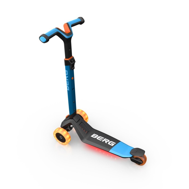 Patinete BERG Nexo Lights Plataforma LED Azul