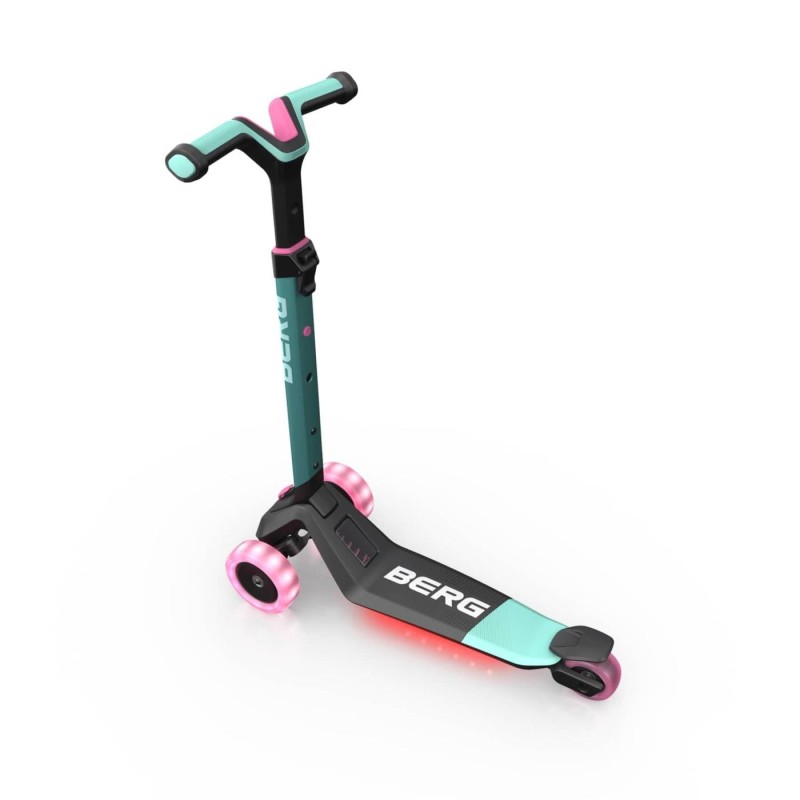 Patinete BERG Nexo Lights Plataforma LED Menta