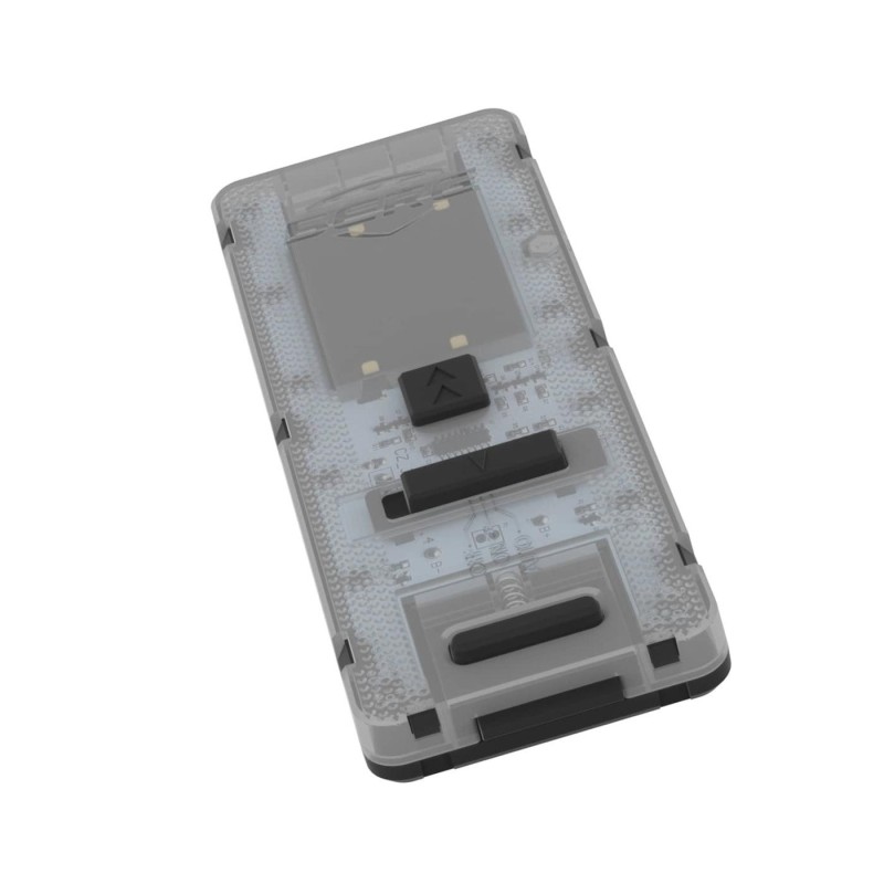 Patinete BERG Nexo Lights Plataforma LED Rojo