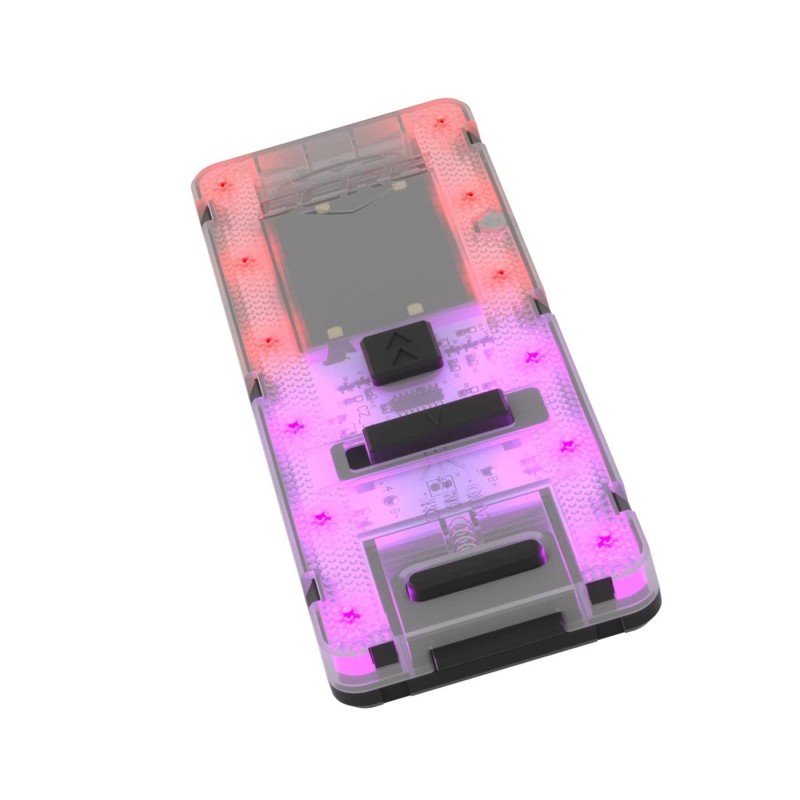 Patinete BERG Nexo Lights Plataforma LED Rojo