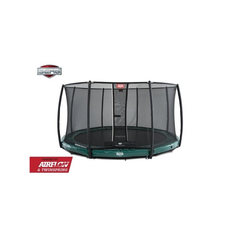 Cama elástica BERG InGround Elite 430 + Red Deluxe