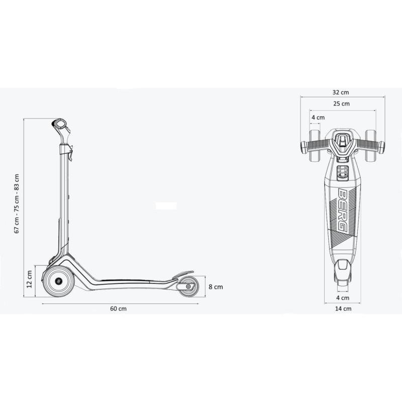 Patinete BERG Nexo Lima