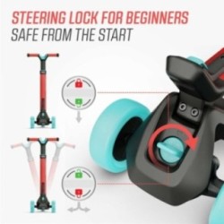 Patinete BERG Nexo Rojo