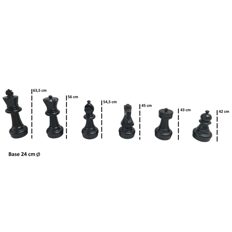 Peças de Xadrez Gigante