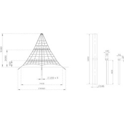 Piràmide Teotihuacan (5 m)