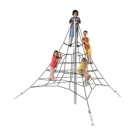 Pirâmide de corda de Tikal com três lados (2,7 m)