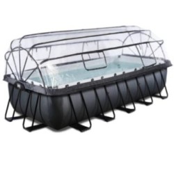 Piscina Ametista 540 Black com cúpula e água quente
