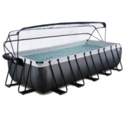 Piscina Ametista 540 Black com cúpula e água quente