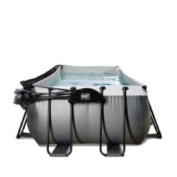 Piscina Ametista 540 Black com cúpula e água quente