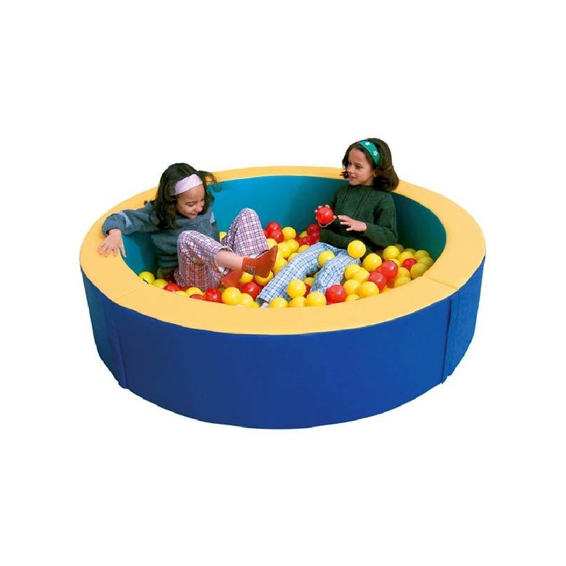 Piscinas de bolas circulares acolchoado