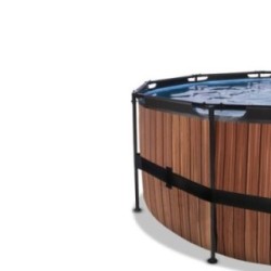 Piscina Coral 450 Madera con cubierta y agua caliente