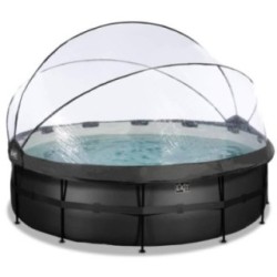 Piscina Coral 450 Black com cúpula e água quente