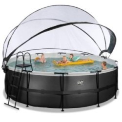 Piscina Coral 450 Black com cúpula e água quente