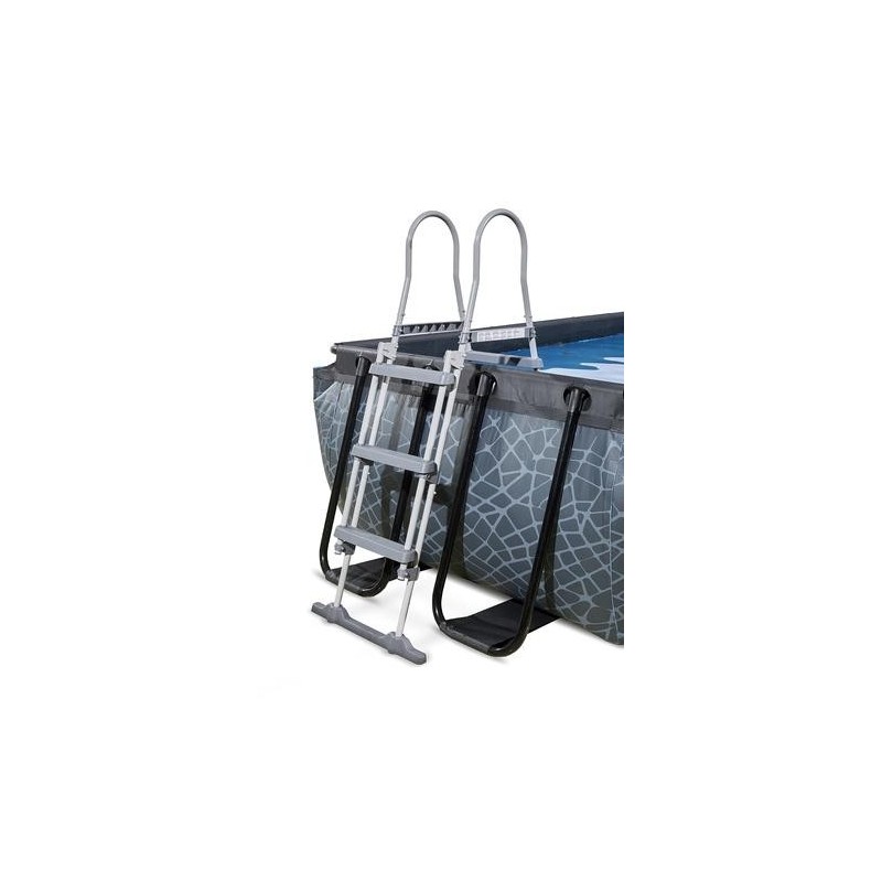 Piscina Quartzo 400 Pedra com cúpula e água quente