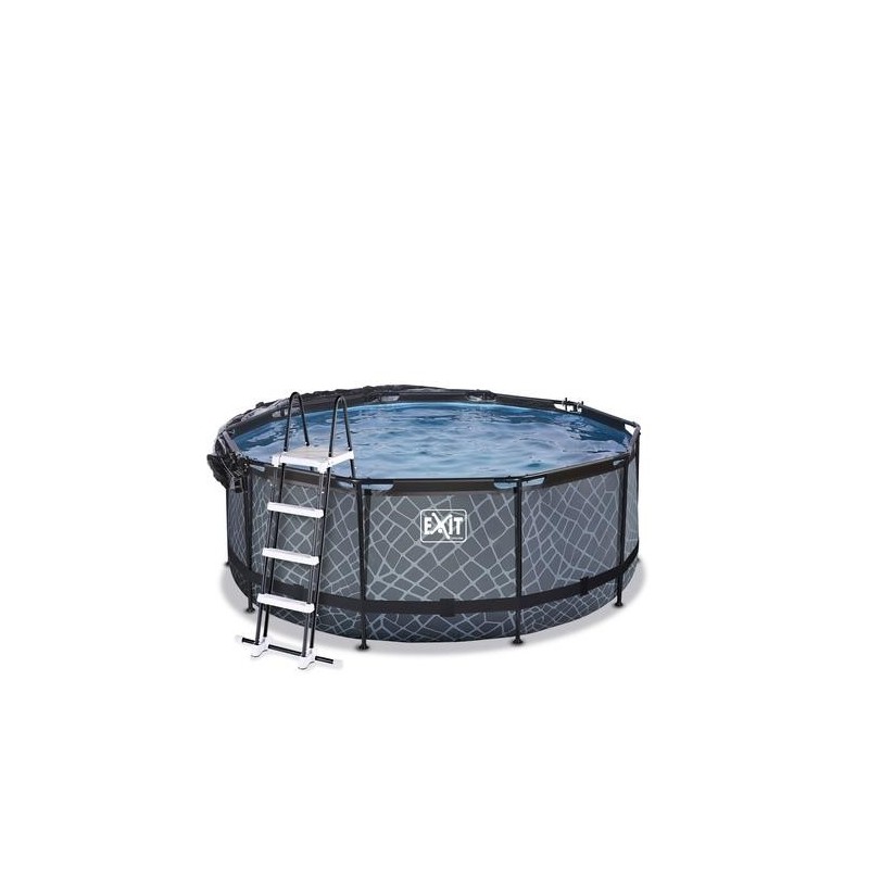 Piscina Esmeralda 360 Pedra com cúpula e água quente