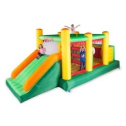Castillo hinchable Pista Americana 7 en 1