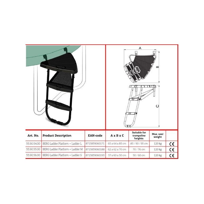 Plataforma para Escada BERG