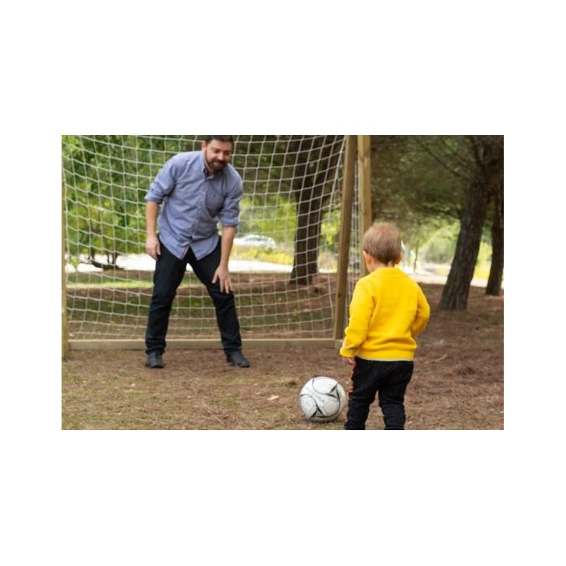 Portería de fútbol de madera MASGAMES L