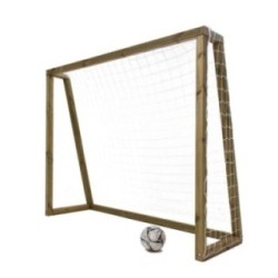 Portería de fútbol de madera MASGAMES L