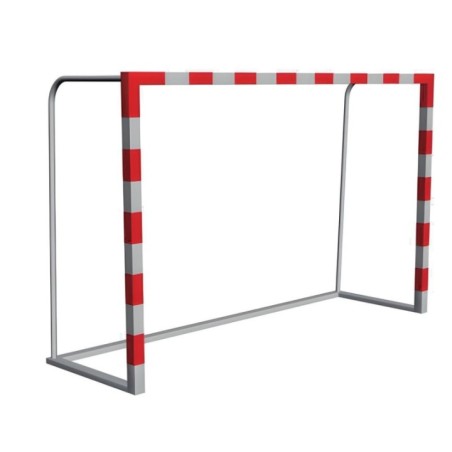 Portería de futbol-sala y balonmano reglamentaria