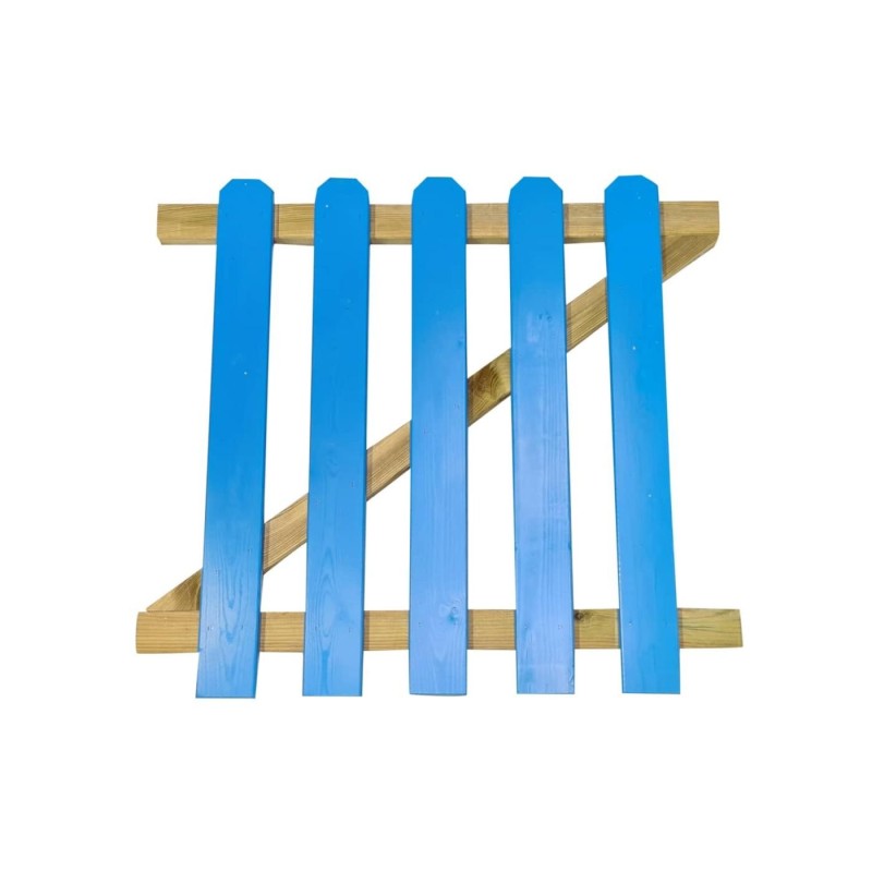 Puerta para valla de madera MASGAMES MERLET 100 (lamas 15 mm grosor y altura 100 cm)