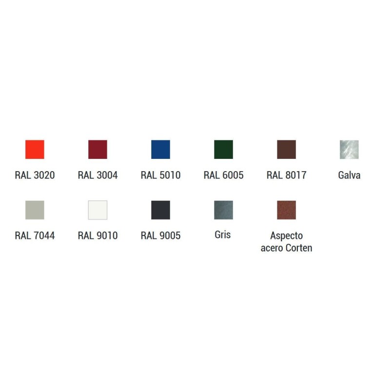 Aparcabicicletas OPTIMUM de 6 plazas (Galvanizado)