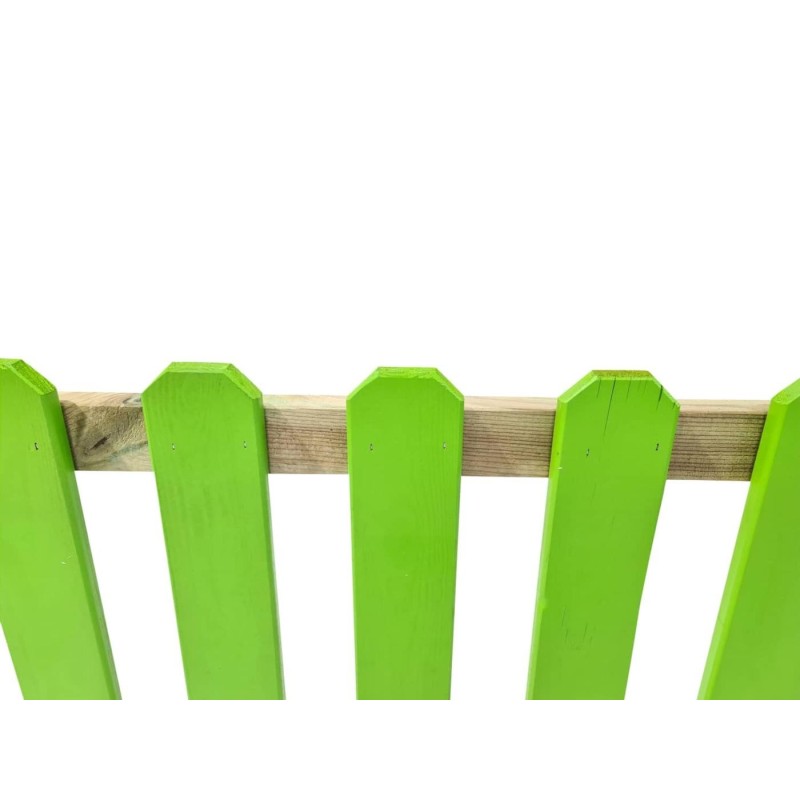 Puerta para valla de madera MASGAMES MERLET 100 PLUS (lamas 21 mm grosor y altura 100 cm)