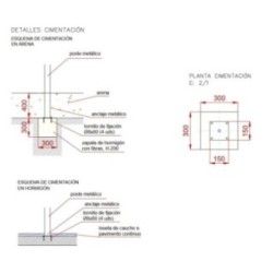 Puerta para la Valla Metálica Lacada y Galvanizada