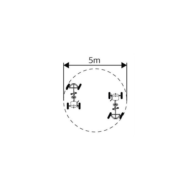 Kart de pedales BERG XL B.Super Yellow BFR-3