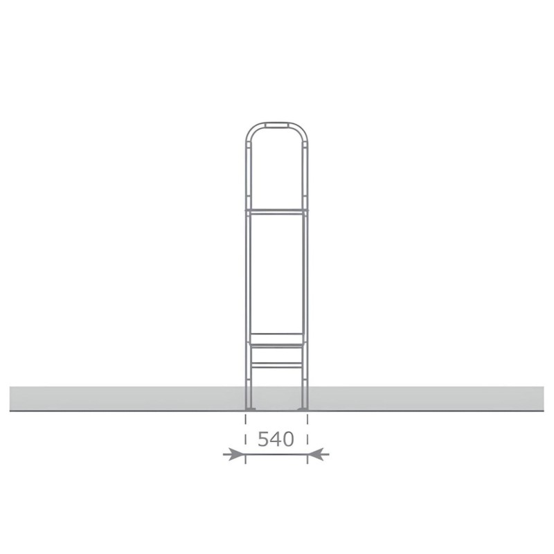 Rampa de escorrega inox ASTUR 50