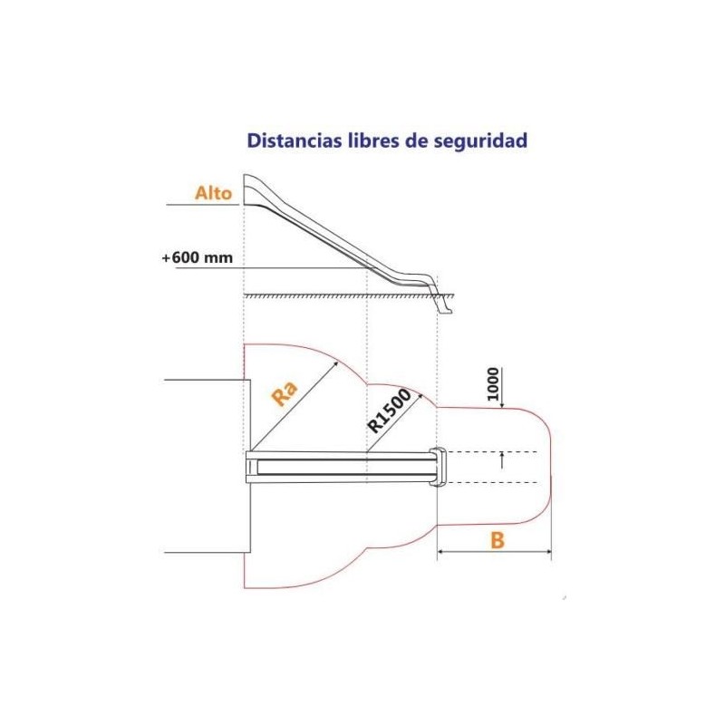 Rampa de escorrega BRUXELAS