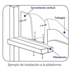 Rampa de escorrega BRUXELAS