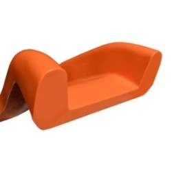 Rampa de tobogán curvado PARÍS 130 cm