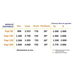 Rampa de tobogán PAPI