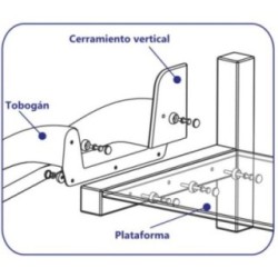 Rampa de tobogán PARÍS