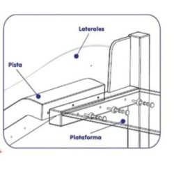 Rampa de escorrega SERIE H